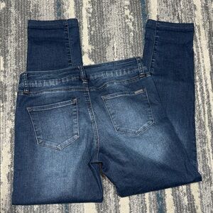 Size 6 / 28 Tahari Women's  Blue Skinny Jeans. Like new